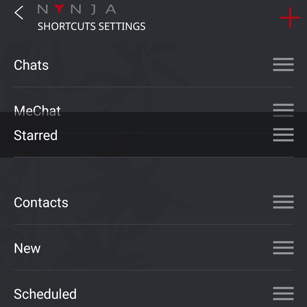 Shortcuts and Shortcuts Settings